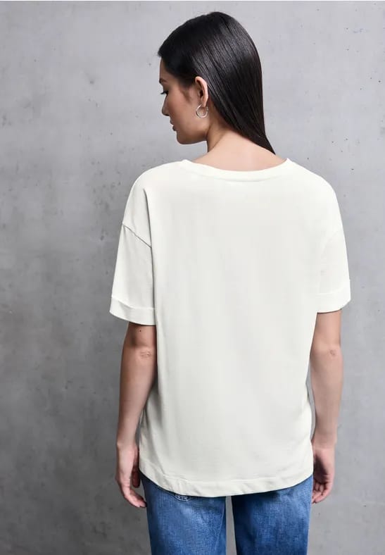 Shirt met tekst