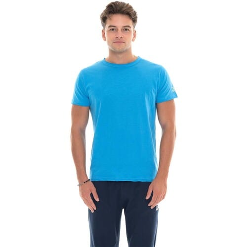 T-shirt Leone 1947 Man T-Shirt Short Sleeves Slub Small Logo