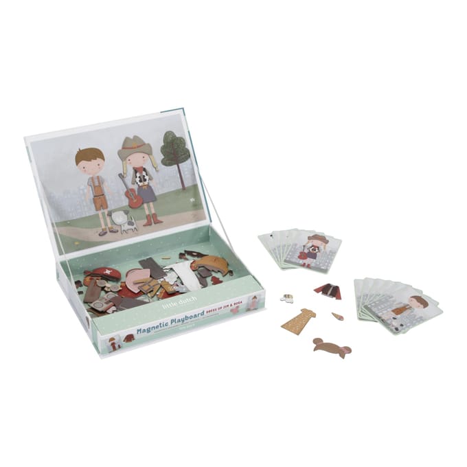 Little Dutch Magnetisch speelbord Jim & Rosa FSC