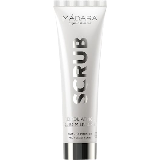 MÁDARA Oil-To-Milk Scrub 60ml - exfoliant – verwijdert dode huidcellen