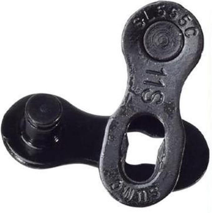 MTB Cycling Missing Link - 11 speed ketting quick link - herbruikbaar - zwart