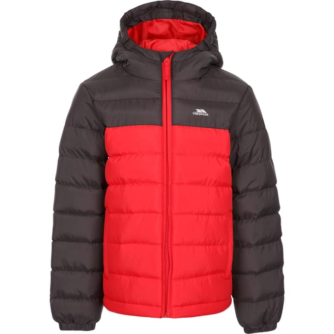 Trespass Kinderen/Kinderen Oskar Gewatteerd Jasje (Rood)