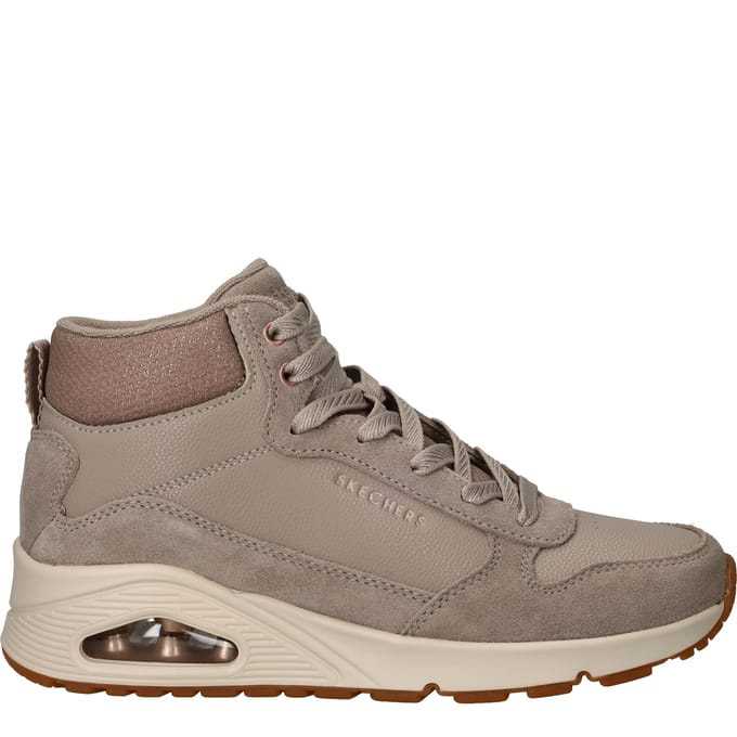 Skechers Uno - Stacre Shine Dames Sneakers - Beige