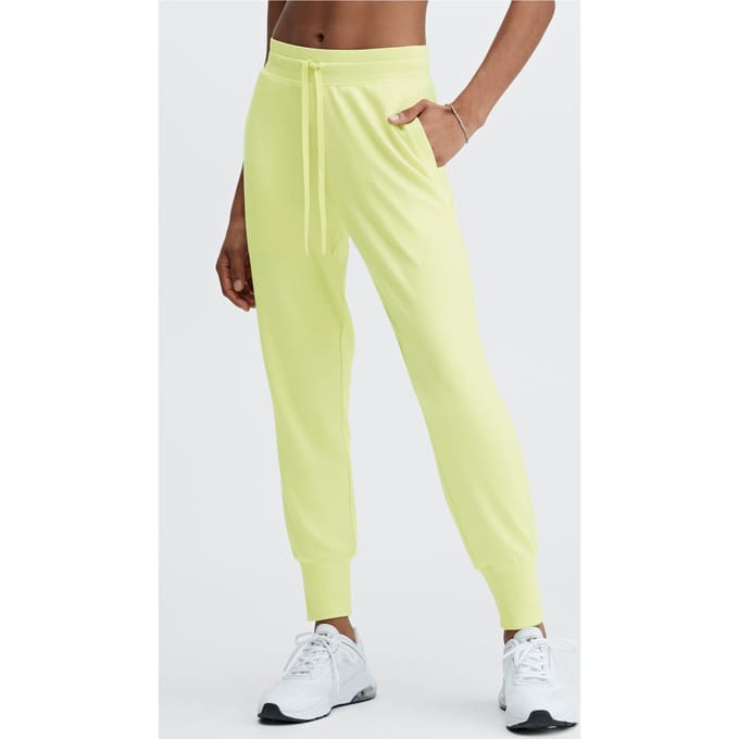 Fabletics Luxe Jogger Lemon Crème Größe: M REG | Jogginghosen Outlet | Damen