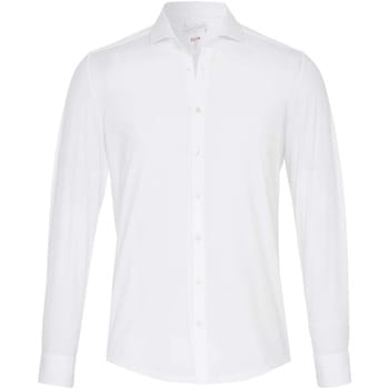 Pure H.Tico The Functional Shirt Wit - Maat 41 - Heren - Overhemden Formeel