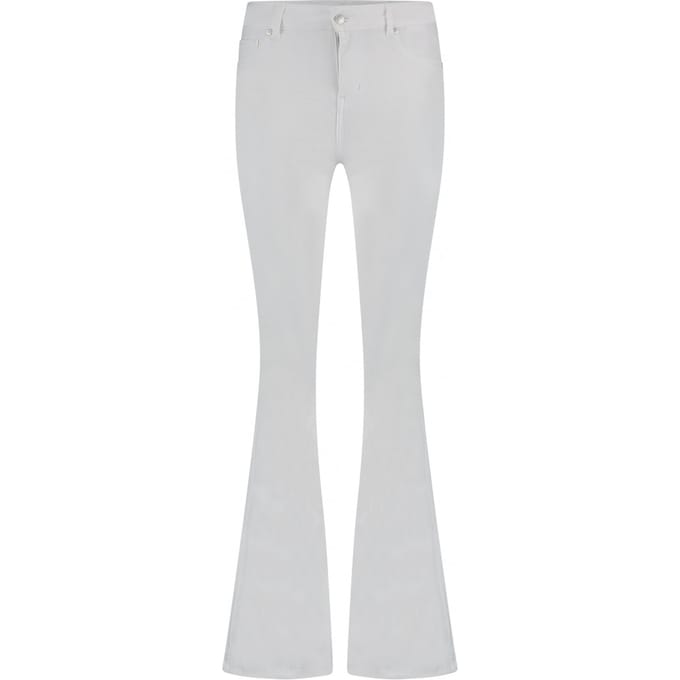 Circle of Trust Libby Bell Bottom Fresh White Größe: W26 | Ausgestellte Hosen Outlet | Damen | Weiß