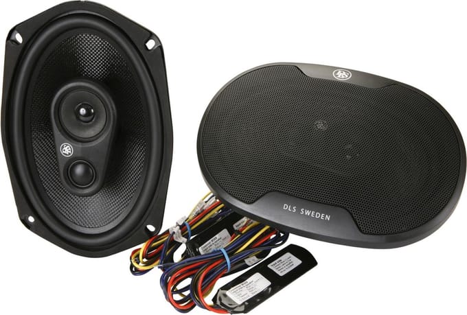 DLS 6x9"/156x236mm Coaxiale luidspreker M369 Autospeakers / hoedenplank / Ovaal