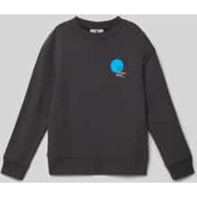 GARCIA Jongens Effen Sweater Grijs Lange mouw