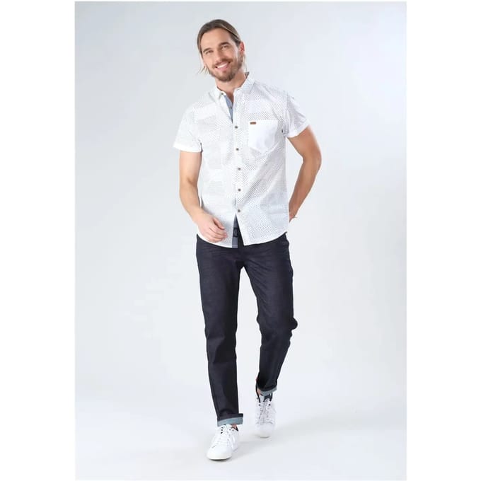 DEELUXE Shirt met korte mouwen en printETHNIC White