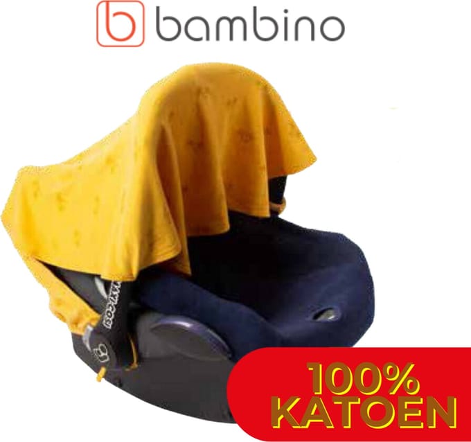 Bambino Baby Autostoeltje Zonnekap - Universeel - Palms