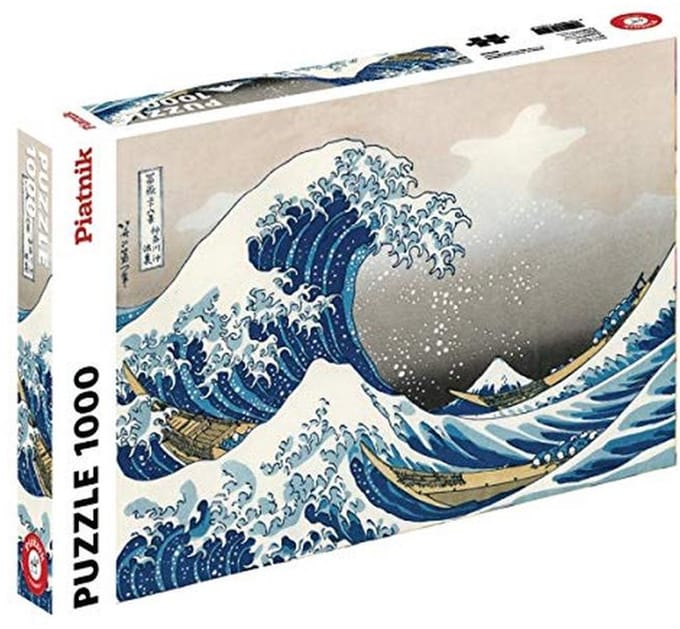 Hokusai La Vague Puzzel 1000 Stukjes