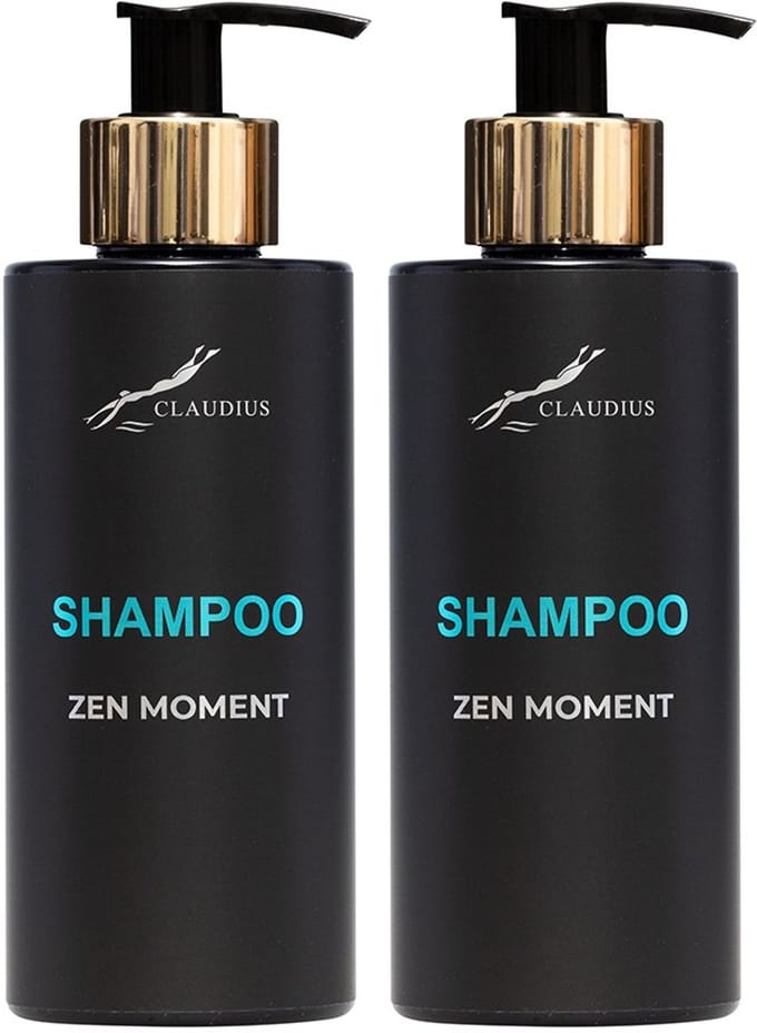Shampoo Zen Moment 300 ml - gouden pomp - 2 stuks