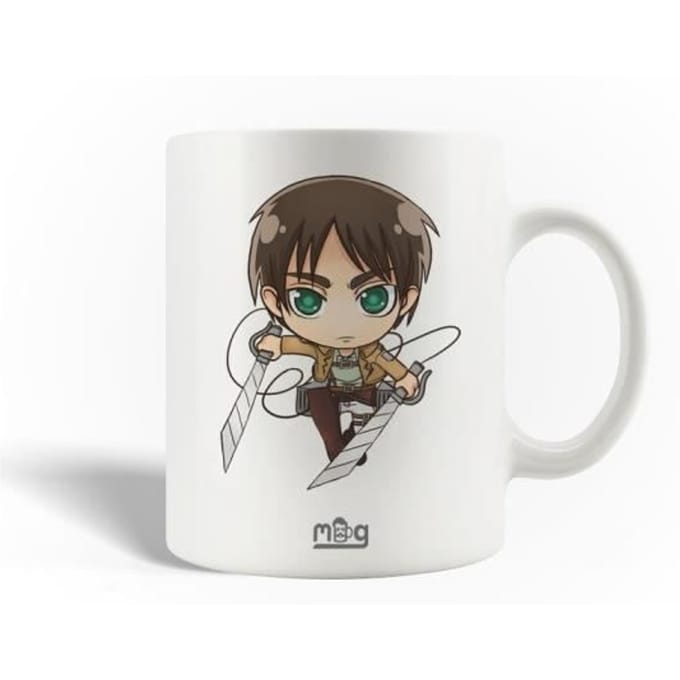 Mug en Céramique Attaque des Titans Anime Eren pillow