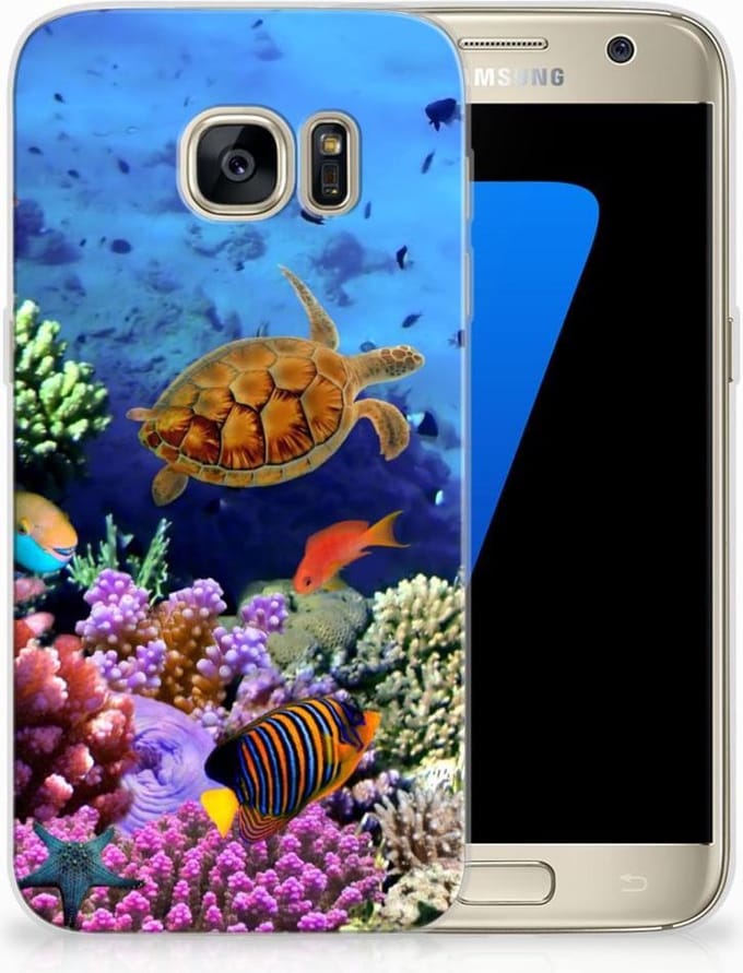 Samsung Galaxy S7 TPU Hoesje Vissen
