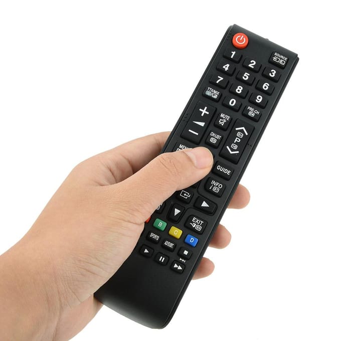 Télécommande de remplacement d'origine de haute qualité pour Samsung BN59-01199G gray