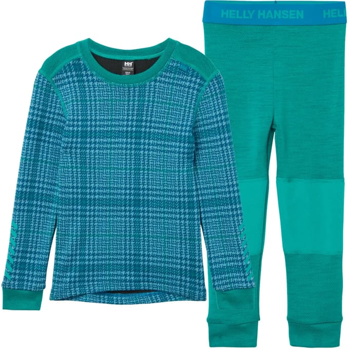 Set van merinowol ondergoed voor baby Helly Hansen Graphic Lifa