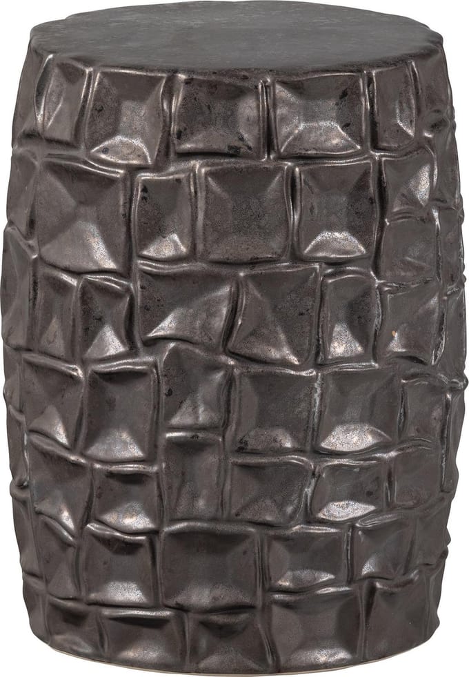 BePureHome Bombay Bijzettafel - Keramiek - Bruin - 45x34x34