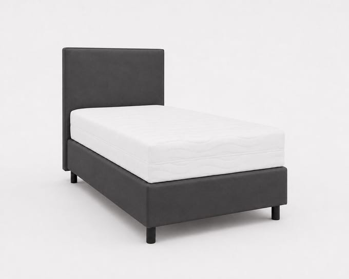 Opberg Boxspring Savelle - 90x200 Compleet - Antraciet - Luxe Living Home