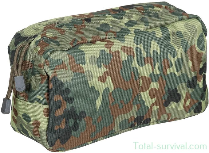 MFH Utility Pouch, "MOLLE", Groot, flecktarn