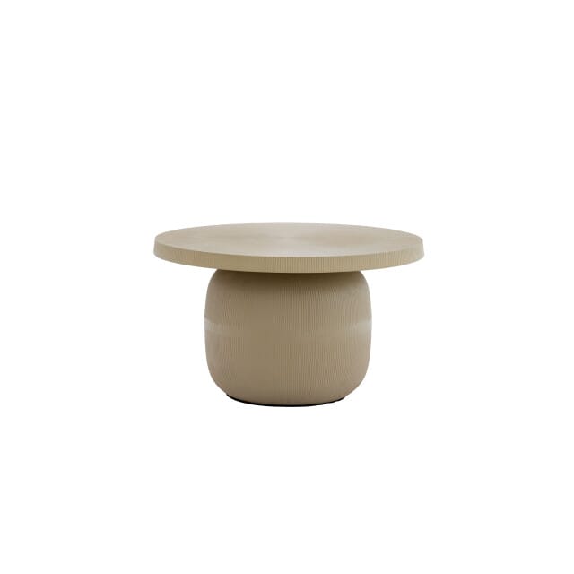 Light & Living - Salontafel TIGRAN - Ø59x35.5cm - Bruin