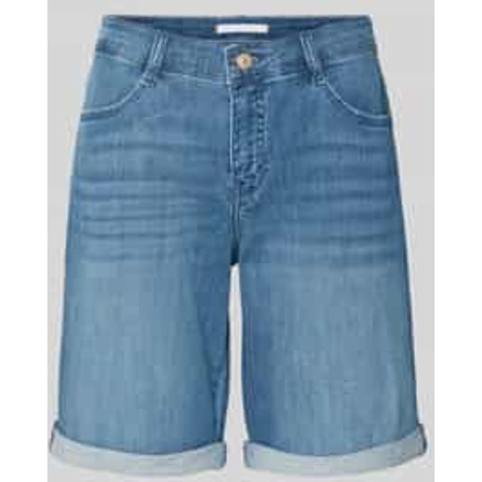 korte jeans met steekzakken model 'Summer Clean'