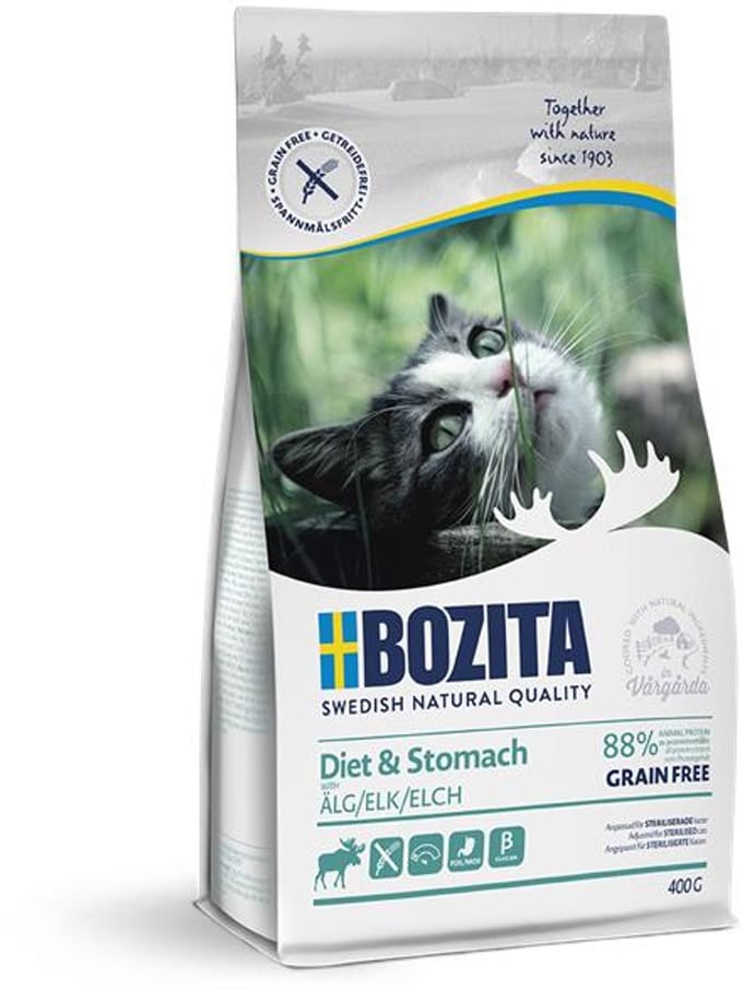 Bozita - Diet & Stomach Grain free Elk 400g