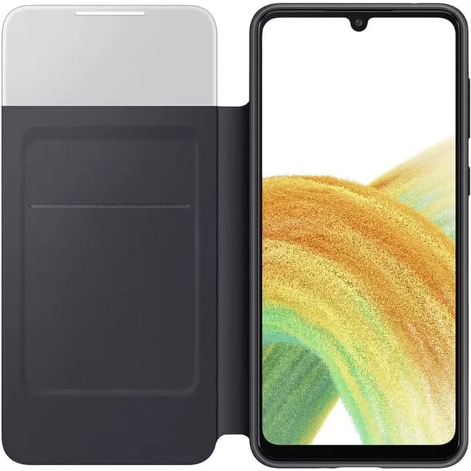 Samsung Originele S View Cover voor de Galaxy A33 - Zwart