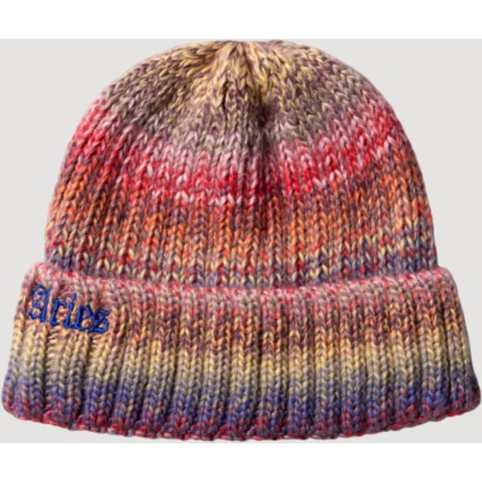 Rib Knit Space Dye Beanie