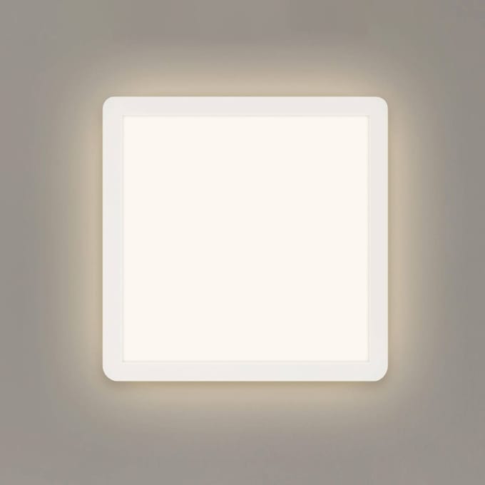Müller-Licht Jali vierkant LED paneel, wit, 29,2 cm, kunststof, 2.700 K