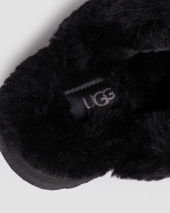 UGG® Disquette for Women in Black, Size 4, Suede/Polyester