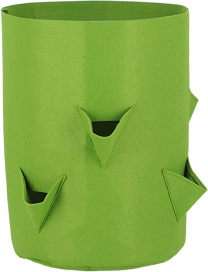 Esschert Design Plantenzak Aardbeien/ Kruiden Groen -