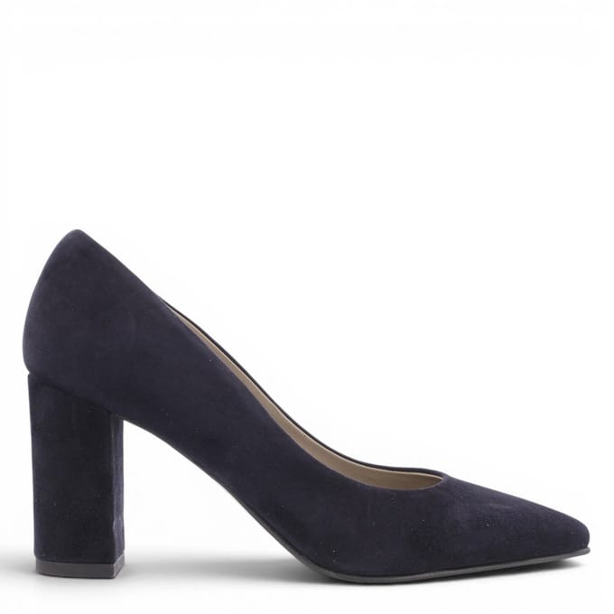 Noë Shoes Nirma Pump Navy Suede