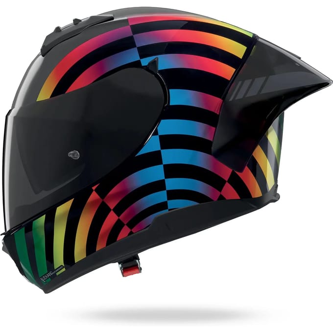 Volle motorhelm Nolan N60-6 Sport Policromo