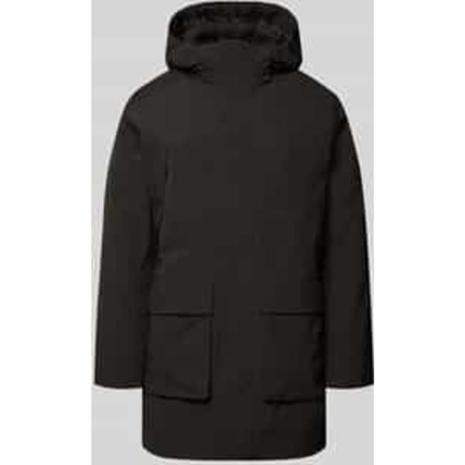 Parka met capuchon en klepzakken, model 'MOON'
