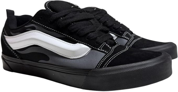 Vans - Sneakers - Unisex - Black - Flames