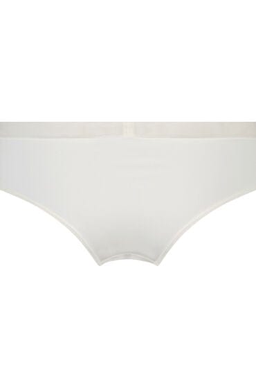 Hunkemöller Dames Lingerie Brazilian Mesh - Wit - maat S