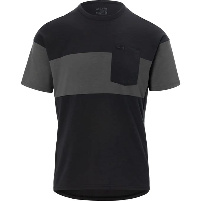 Giro Ride Korte Mouw Enduro Trui Zwart M Man