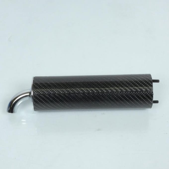 uitlaat demper patroon 2 schroeven 37mm carbon chroom voor scooter