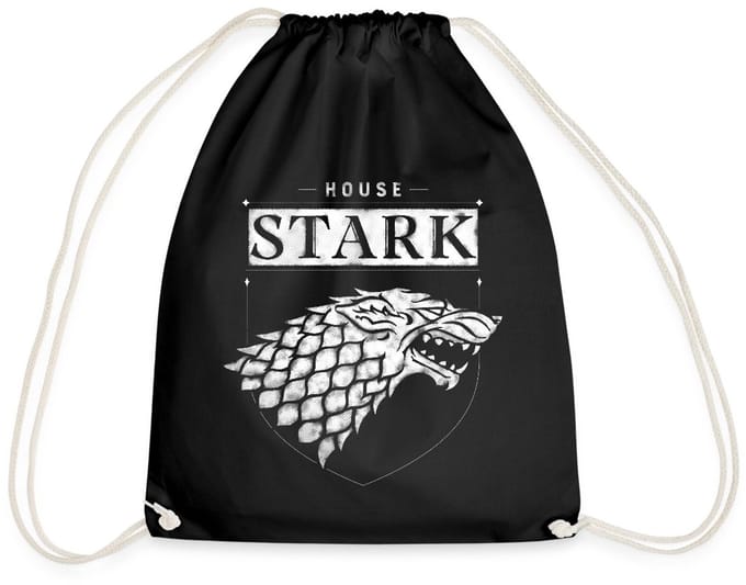 Game Of Thrones Huis Stark Wapen Schrikwolf Gymtas