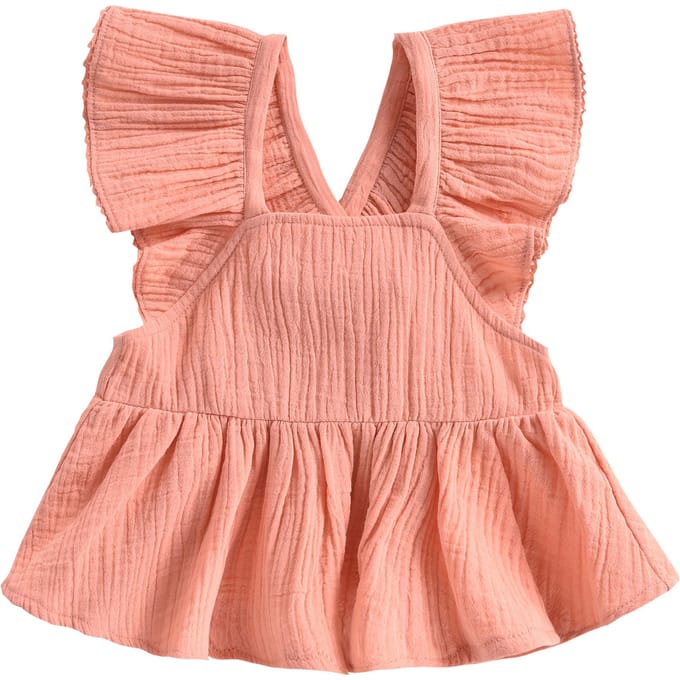 Louise Misha Top Ajeya Coral Größe: 6M | Kleider Outlet | kids | Orange
