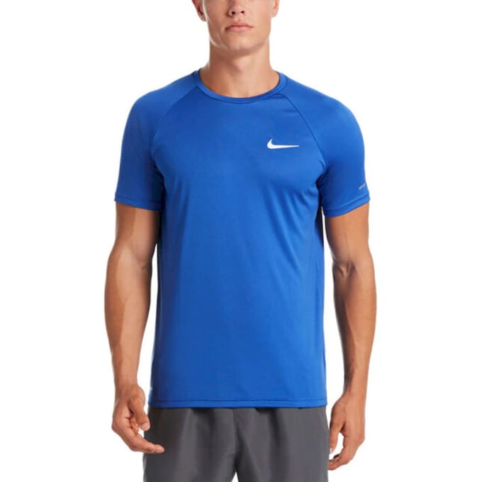 Nike Essential Short Sleeve Hydroguard Shirt Heren - Maat M
