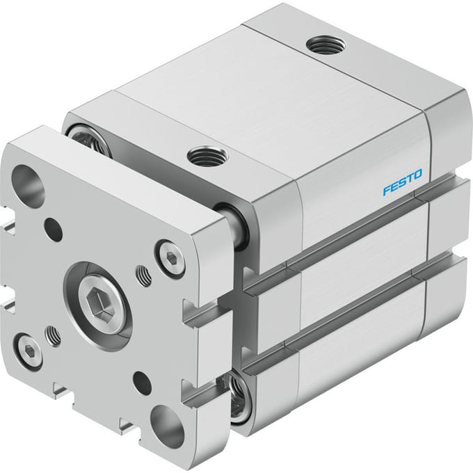 Festo Compacte Cilinder 50mm Boring 30mm Slag ISO 21287 Dubbelwerkend - 574044 - P2DRD