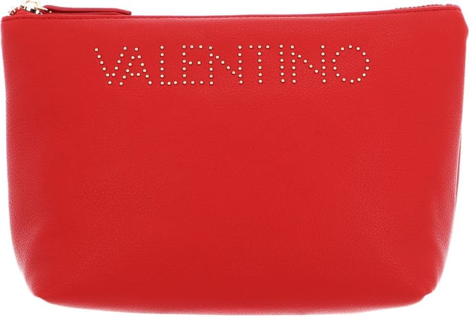 VALENTINO Toilettas Pie Re Soft Cosmetic Case Rosso Rood