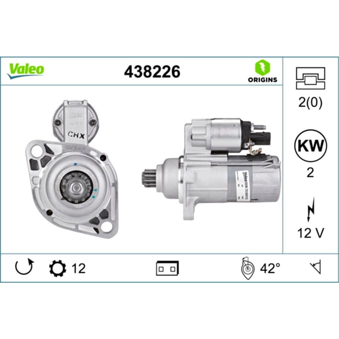 Starter VALEO ORIGINS NEW VALEO 438226