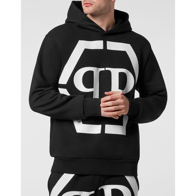 Sweatshirt Met Capuchon Hexagon