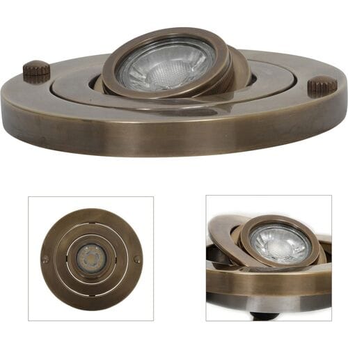 KS Verlichting Inbouwspot Nemo Antiek Messing