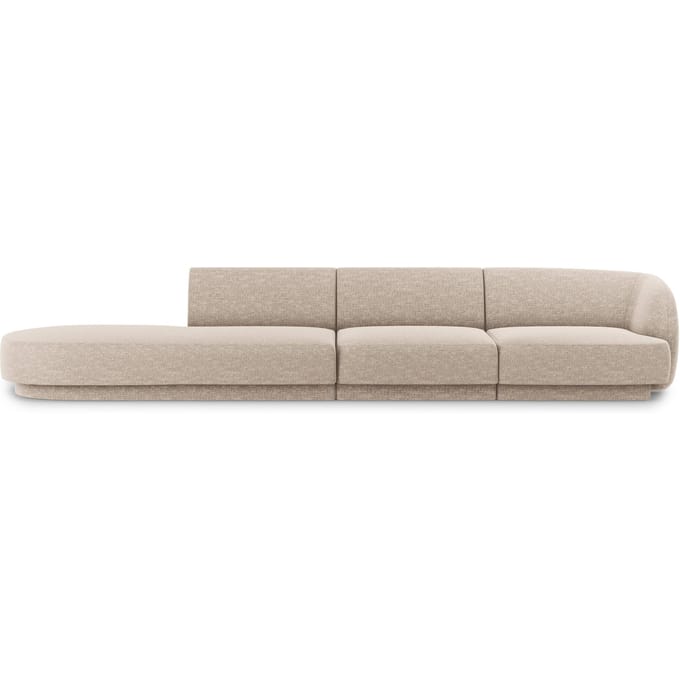 4-zitsbank Miley links-open chenille | Micadoni Limited Edition