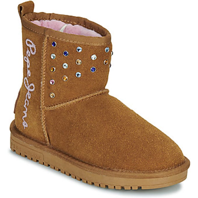 Pepe Jeans Diss Studs Laarzen Bruin EU 35 Kinderen
