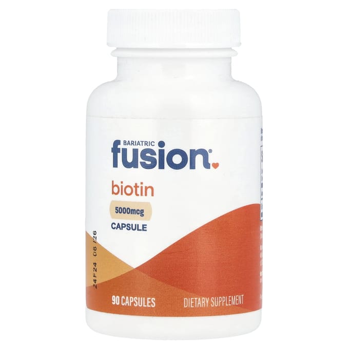 Bariatric Fusion, Biotin, 5,000 mcg, 90 capsules