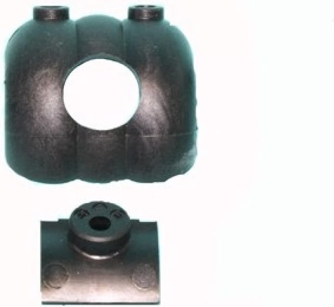 ProPlus Set van 2 Frictiecups voor AKS 2004 – Geschikt voor AL-KO stabilisatorkoppeling – Voor- en achterzijde – Zwart